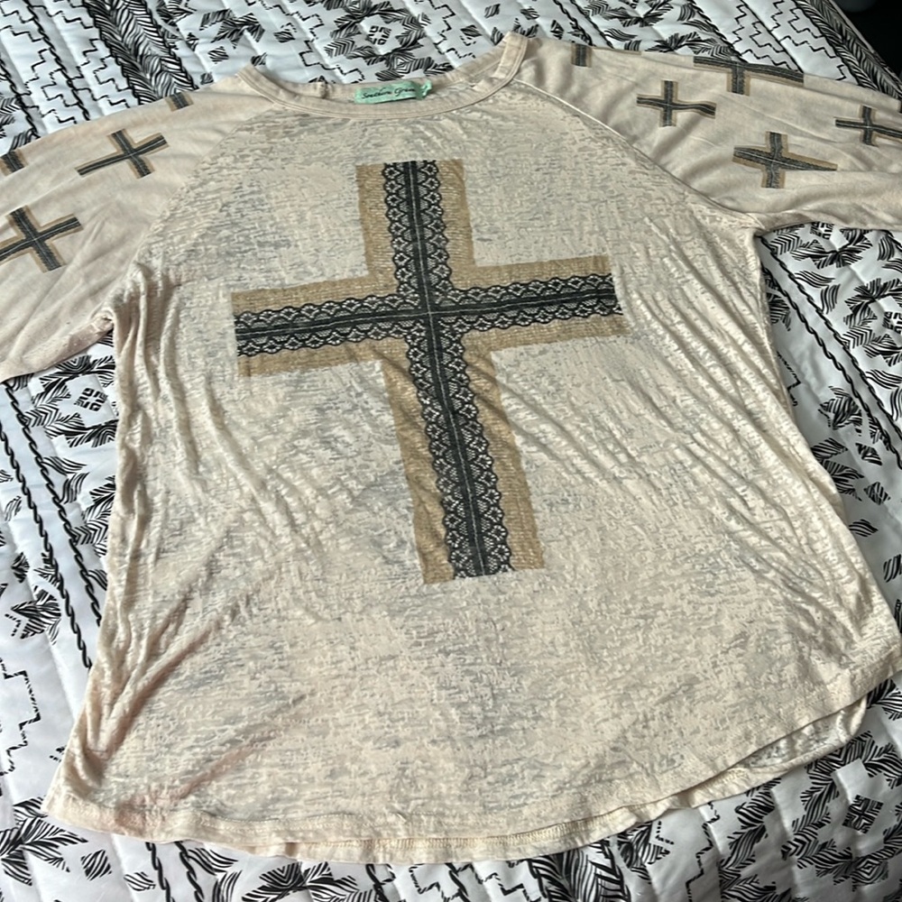 Southern Grace Cross Shirt